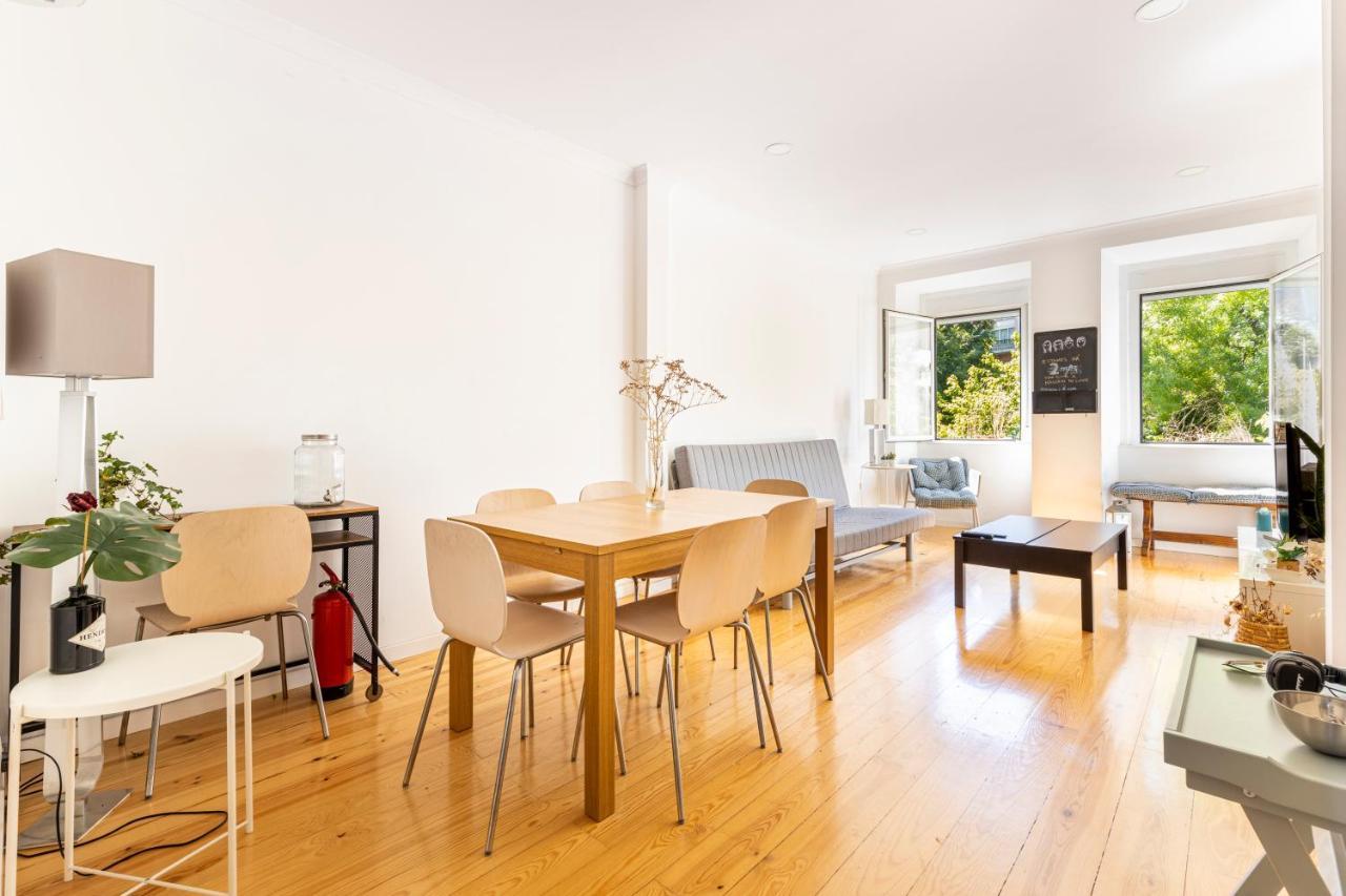 Comfy 3 Bedroom Apartment Campo De Ourique Lisabona Exterior foto